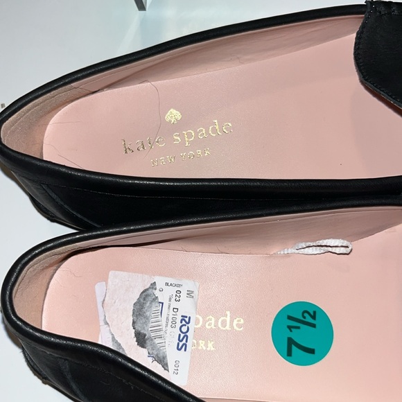 NWT Kate Spade Women’s Carmen Leather Loafers, Black - Picture 6 of 6